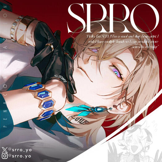 Contributor Promo Graphics for &#39;Reverie: A Penacony Fashion Zine&#39;, art by @/srro_yo on X